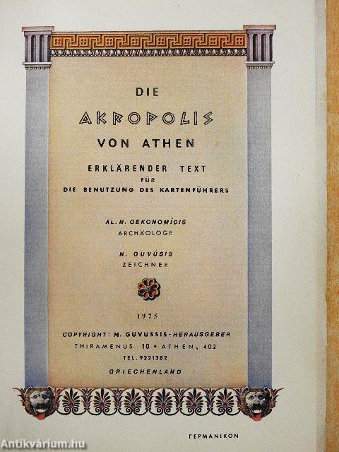 Die Akropolis von Athende Atenas