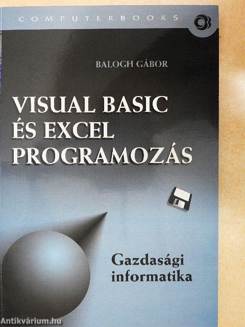 Visual Basic és Excel programozás
