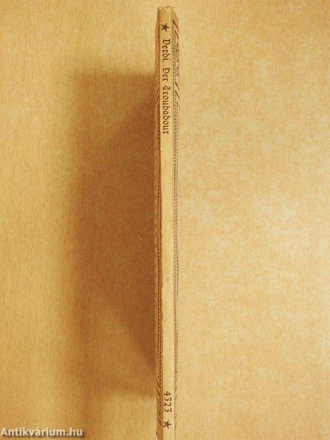 Der Troubadour (gótbetűs)