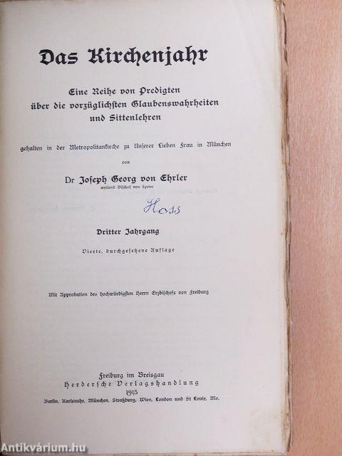 Das Kirchenjahr (gótbetűs)