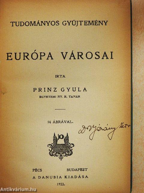 Európa városai