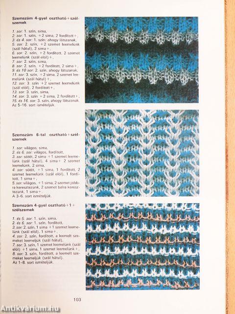 Aranykéz kötésmintakönyv