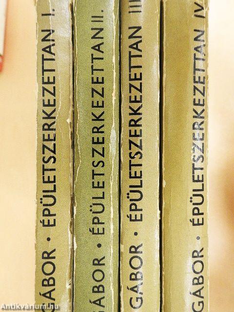 Épületszerkezettan I-IV.