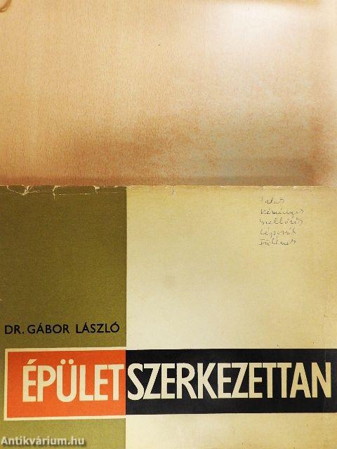 Épületszerkezettan I-IV.