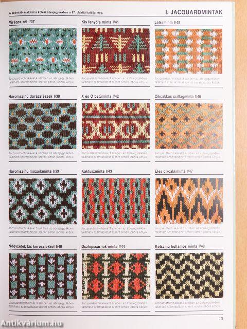 500 új kötésminta