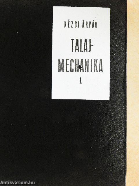 Talajmechanika I.