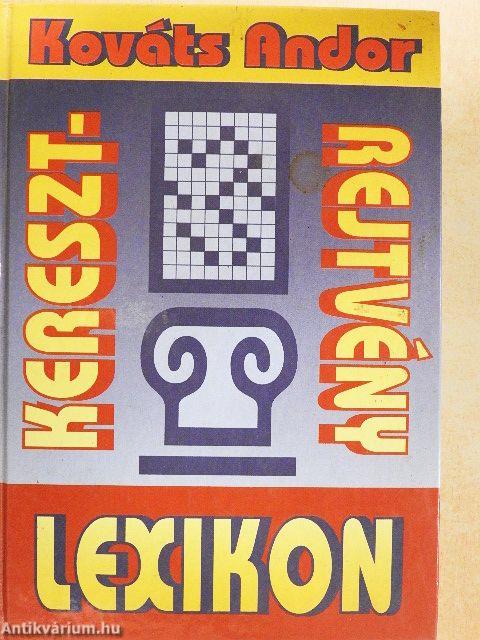 Keresztrejtvény lexikon