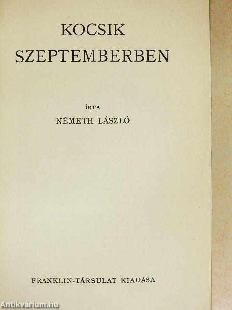 Kocsik szeptemberben