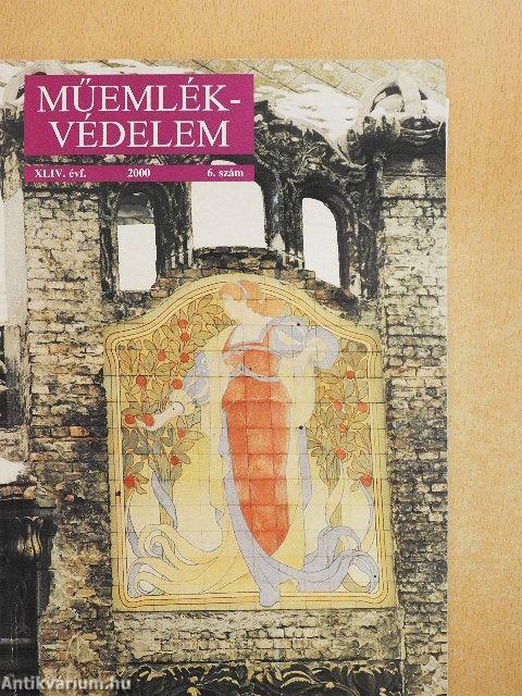 Műemlékvédelem 2000/6.