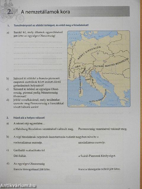 Történelem munkafüzet 7.