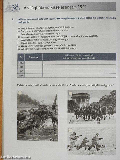 Történelem munkafüzet 7.