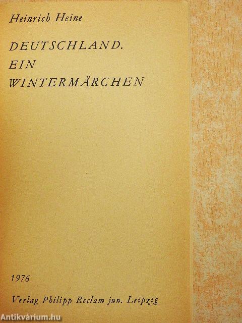 Deutschland. Ein Wintermärchen