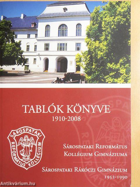 Tablók könyve 1910-2008