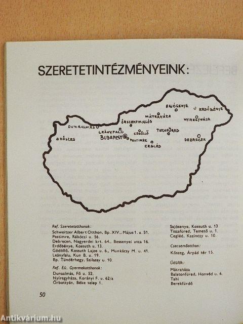 Egyházunk szeretetszolgálata