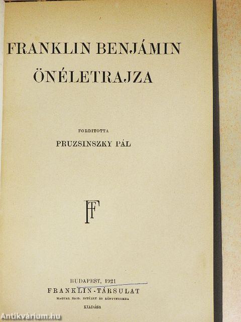 Franklin Benjámin önéletrajza