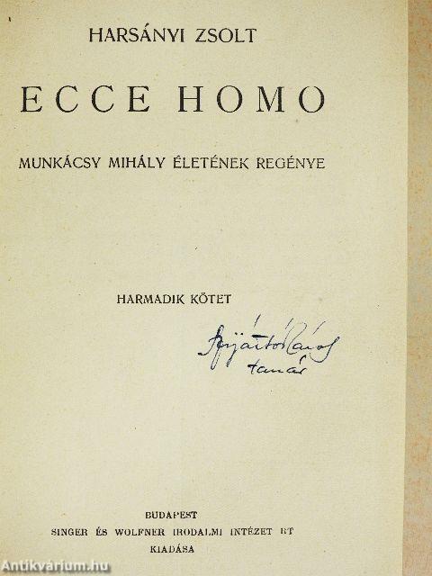 Ecce homo I-III.