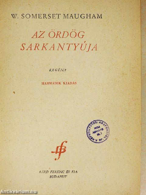 Az ördög sarkantyúja