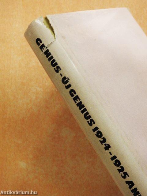 Genius-Új genius 1924-1925