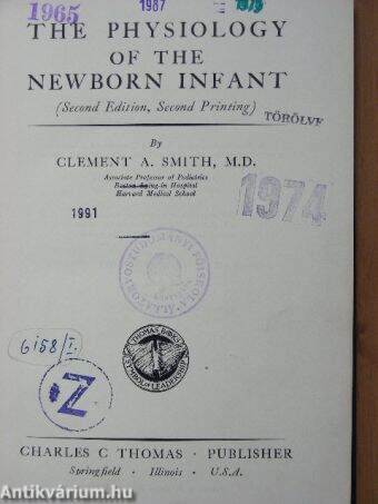 The physiology of the newborn infant