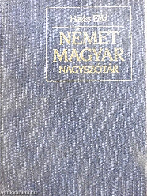 Német-magyar nagyszótár 1-2.
