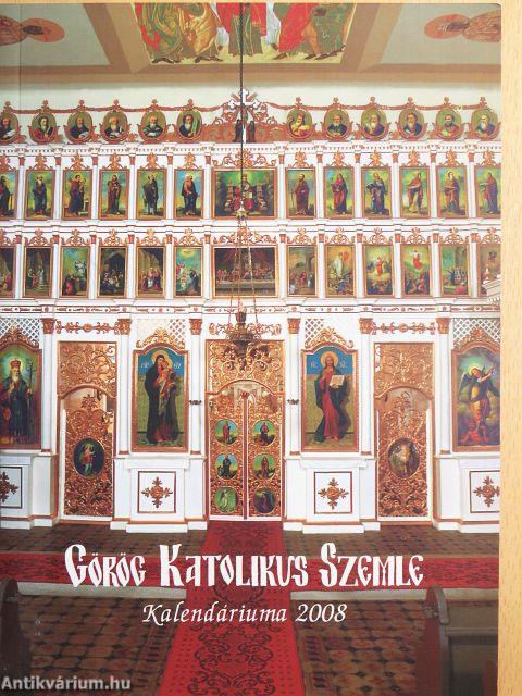 Görög Katolikus Szemle Kalendáriuma 2008