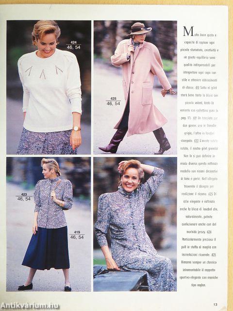 Burda Moda taglie forti Inverno 4/89