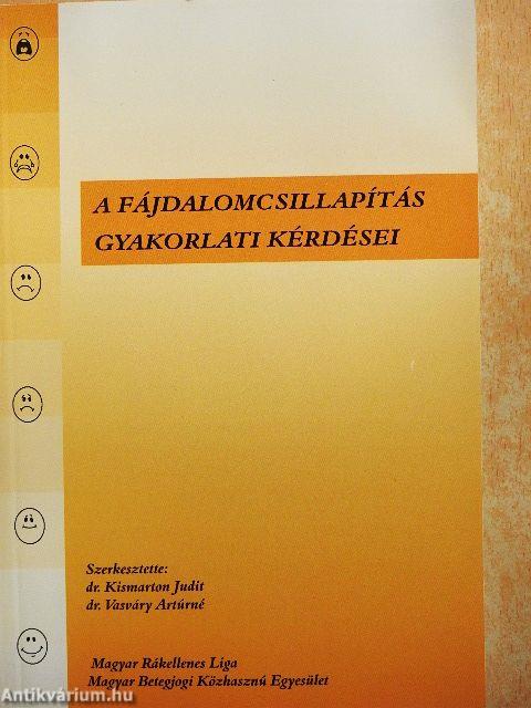 A fájdalomcsillapítás gyakorlati kérdései