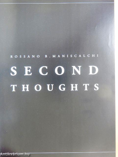 Second Thoughts