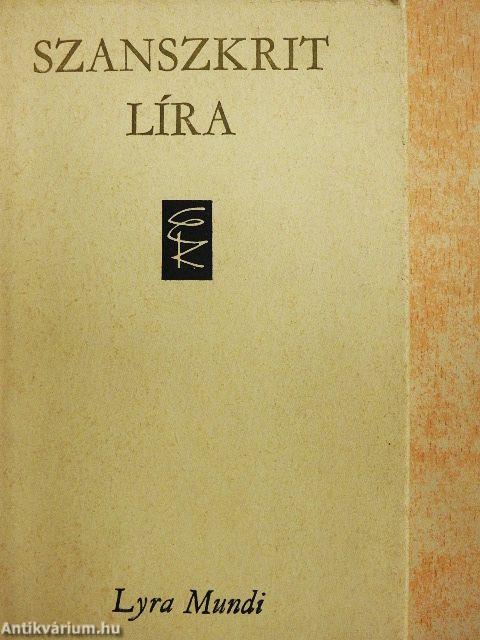 Szanszkrit líra