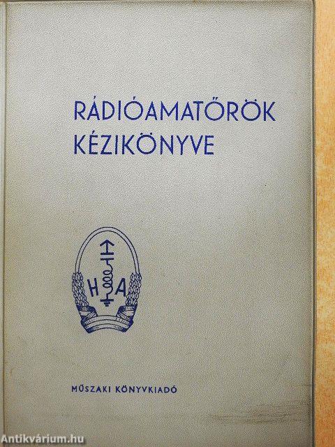 Rádióamatőrök kézikönyve