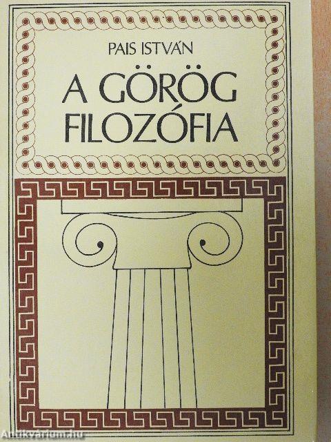 A görög filozófia