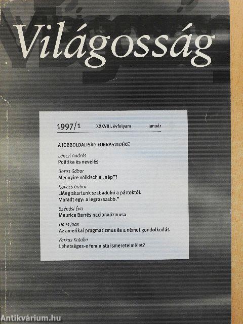 Világosság 1997. január