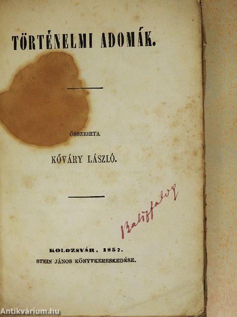 Történelmi adomák