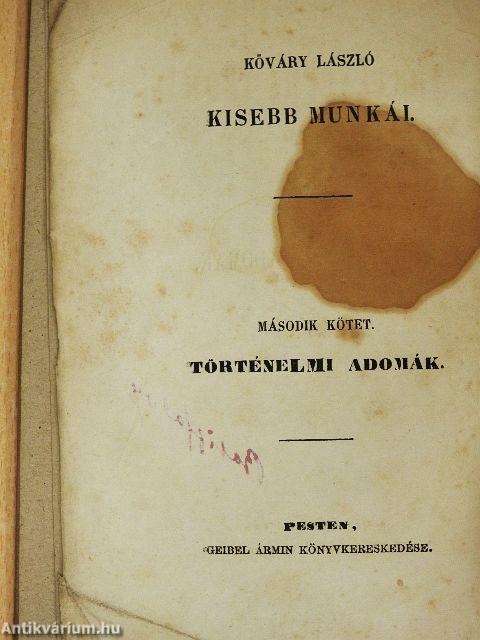 Történelmi adomák