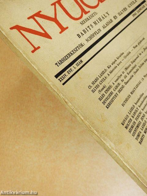Nyugat 1941. január 1.