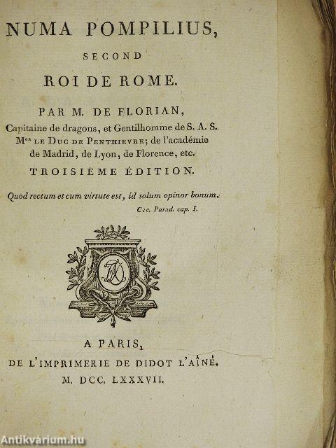 Numa Pompilius, second roi de Rome