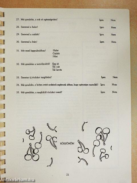 Táplálkozás és az egészséged