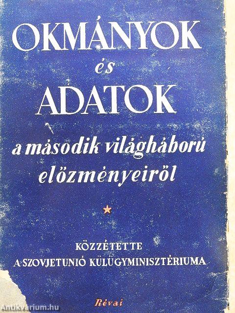 Okmányok és adatok I-II.