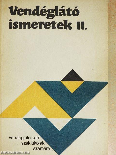 Vendéglátó ismeretek 2.