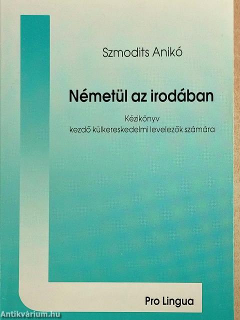 Németül az irodában