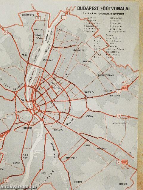 Budapesti térképes útmutató