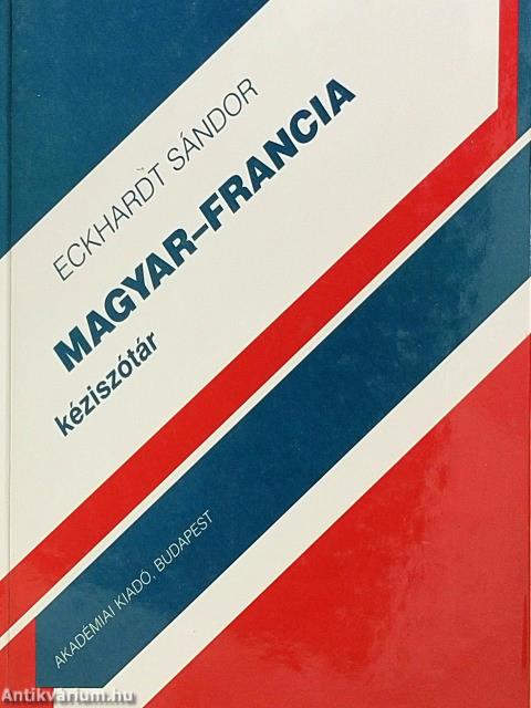 Magyar-francia kéziszótár