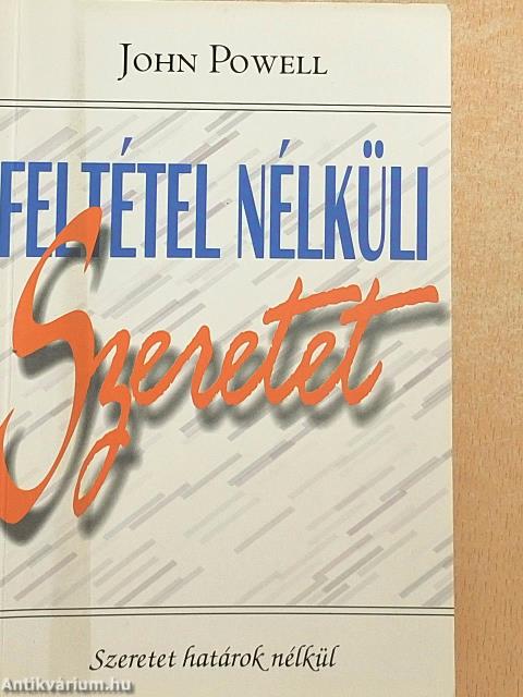 Feltétel nélküli szeretet