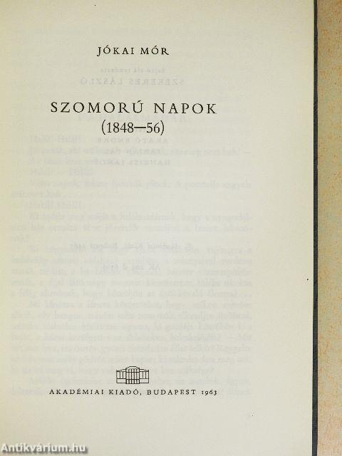 Szomorú napok