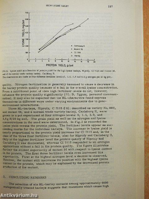 Nuclear Techniques for Seed Protein Improvement