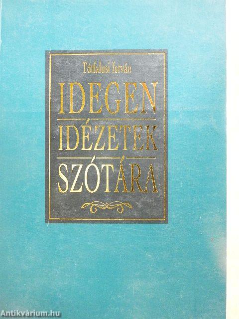 Idegen idézetek szótára