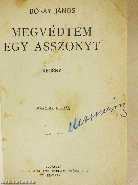 Megvédtem egy asszonyt