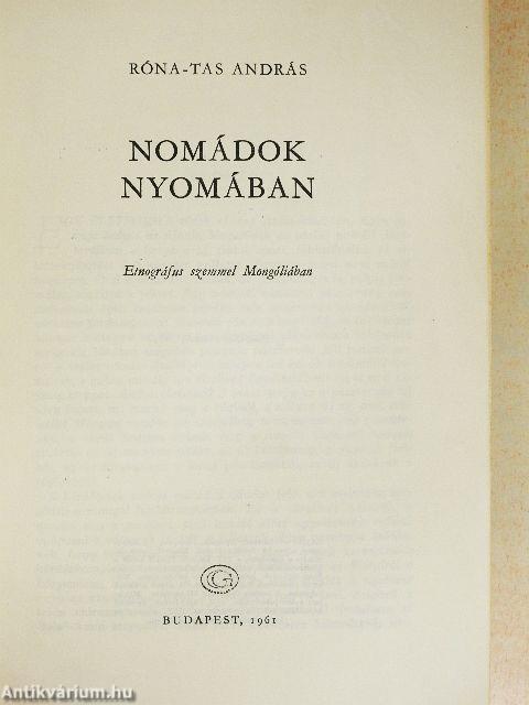 Nomádok nyomában