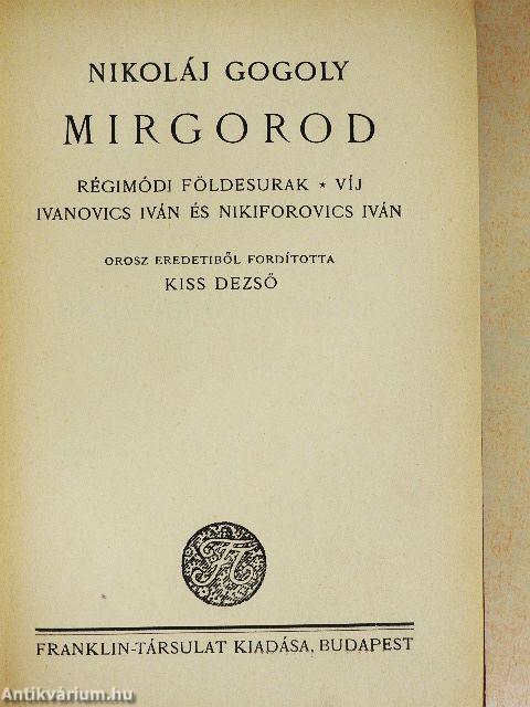 Mirgorod I-II.