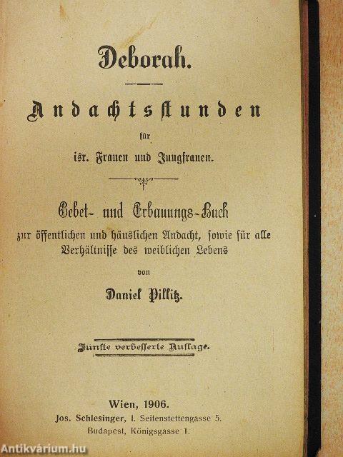 Deborah (gótbetűs)